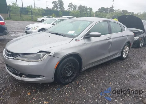 2016 Chrysler 200 Lx z USA, uszkodzony, nr VIN 1C3CCCFB1GN134080